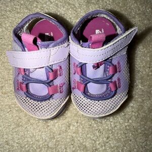 See Kai Run Lavender and Pink Baby Shoes